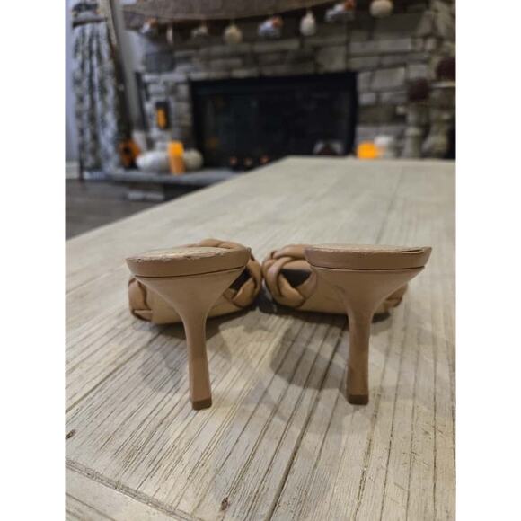 Marc Fisher Women's Draya Braided Heeled Sandals Brown Size 8M - Picture 5 of 6